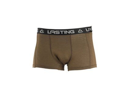 Lasting NORO 6363 zelené vlněné merino boxerky