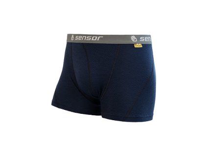 SENSOR MERINO DF pánské trenky deep blue