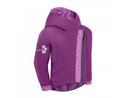 17073 3 detska softshellova bunda cross malina