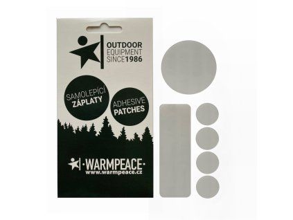 warmpeace zaplaty samolepici mix 6 ks