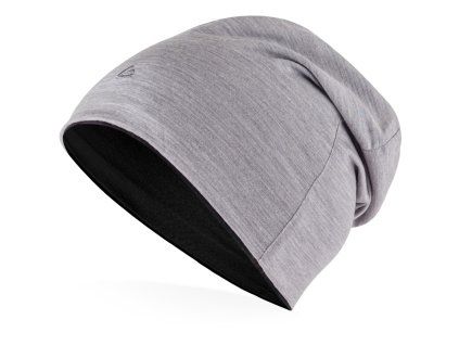 Lasting merino čepice BOLY šedo černá (Velikost L/XL)