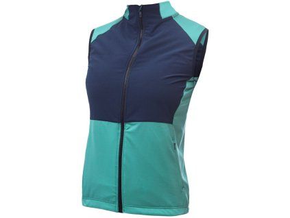 SENSOR COOLMAX THERMO dámská vesta sea green deep blue