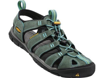 Keen CLEARWATER CNX LEATHER WOMEN mineral blue / yellow (Veľkosť 42)