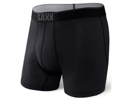 Saxx QUEST QDM BOXER BRIEF FLY black II (Veľkosť L)