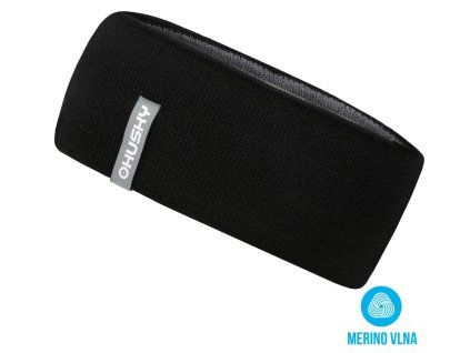 husky damska merino celenka merband 2 black