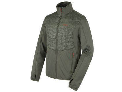 Husky Pánska mikina Airy M khaki (Veľkosť L)
