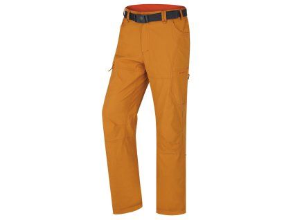 1082373 husky panske outdoor kalhoty kahula m mustard