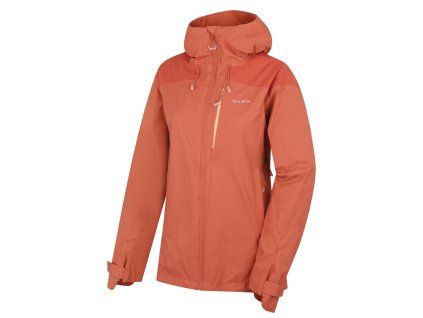 1082996 husky damska hardshell bunda nicker l faded orange