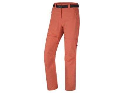 1081224 husky damske outdoor kalhoty pilon l faded orange