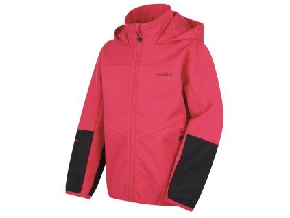 1083884 husky detska softshell bunda sonny k pink