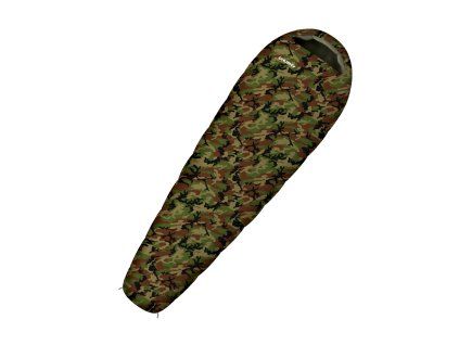 1084532 husky synteticky trisezonni detsky spacak junior army green