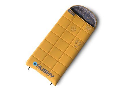 1087155 husky dekovy trisezonni detsky spacak kids gizmo mustard