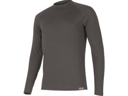 Lasting pánské merino triko ATAR šedé (Velikost L)