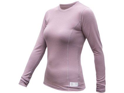SENSOR MERINO DF dámské triko dl.rukáv mystic violet