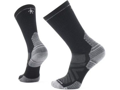 smartwool hike targeted cushion crew black