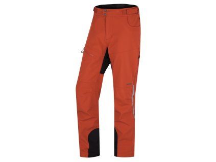 1089663 husky panske softshell kalhoty keson m dark orange