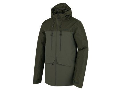 1095036 husky panska plnena zimni bunda nebet m dark khaki