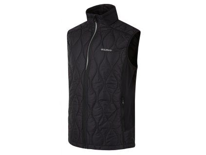 1095690 husky panska plnena ultralehka vesta nimesie m black