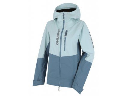 1096353 husky damska lyzarska bunda nicco l mint turquoise