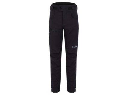Husky Detské softshell nohavice Keson K black (Veľkosť 122)