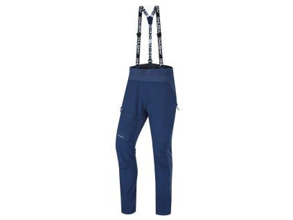 1095345 husky panske outdoor kalhoty kixees m dark blue