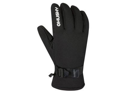 Husky Unisex rukavice Elix black (Veľkosť L)