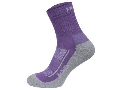 Husky Ponožky Active purple (Veľkosť L (41-44))
