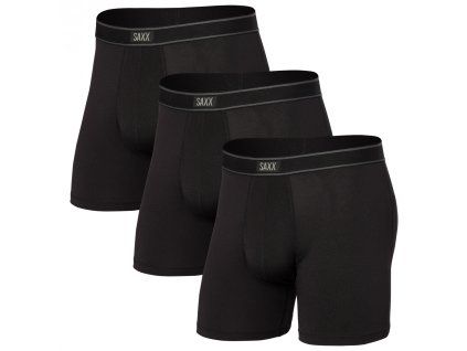 Saxx DAYTRIPPER BB FLY 3PK black (Veľkosť L)
