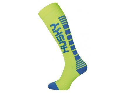 1121283 husky ponozky compress fit green blue