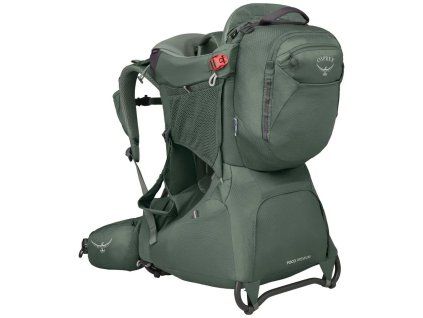 osprey poco child carrier premium koseret green