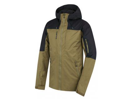 1122390 husky panska hardshell bunda nickin m khaki black