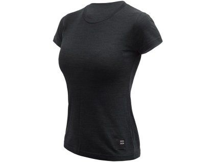 sensor merino cordura damske triko kr rukav cerna