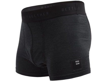 sensor merino cordura panske trenky cerna