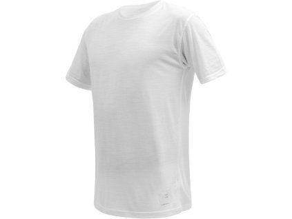 SENSOR MERINO CORDURA pánské triko kr.rukáv bílá