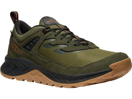 Keen HIGHTRAIL WP MEN winter moss/gold flame (Veľkosť 47,5)