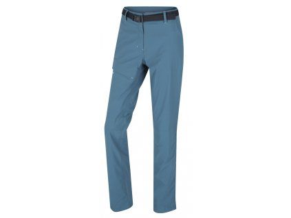 1124565 husky damske outdoor kalhoty kamela l turquoise