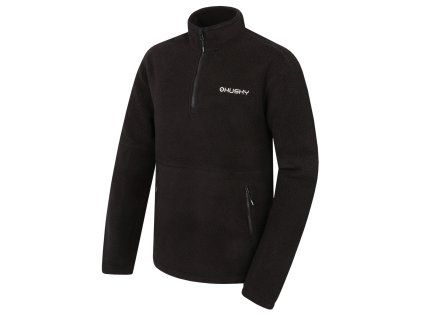 Husky Pánska fleecová mikina Addy M black (Veľkosť L)