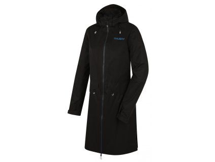 Husky Dámsky hardshell kabát Nua L black (Veľkosť S)