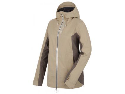 1129650 husky damska outdoor bunda nanola l beige grey
