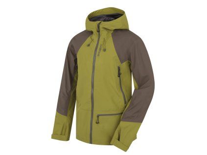 1133031 husky panska hardshell bunda nanola m khaki green