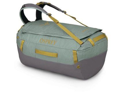 osprey transporter 65 frosty mint soundwave grey