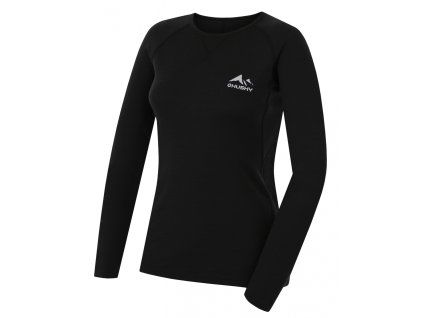 Husky Merino termoprádlo triko Mertee L black (Velikost M)