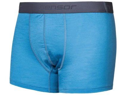 sensor merino active panske trenky modra