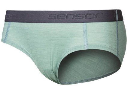 sensor merino air damske kalhotky basil green