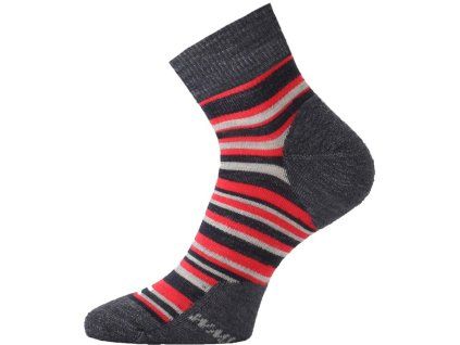 Lasting merino ponožky WPLS červené (Velikost L)