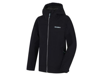 Husky Dětská softshell bunda Simbo K black (Velikost 128)