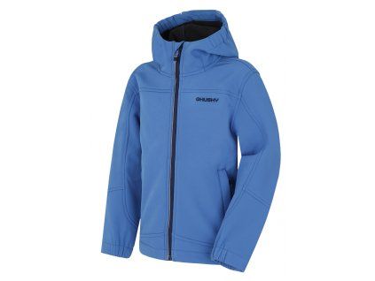 Husky Dětská softshell bunda Simbo K light blue (Velikost 128)
