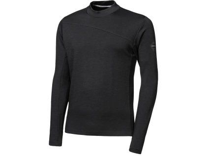 sensor merino extreme up panska mikina dl rukav cerna