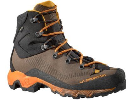 la sportiva aequilibrium trek gtx chocolate papaya