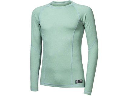 SENSOR MERINO DF pánské triko dl.rukáv basil green